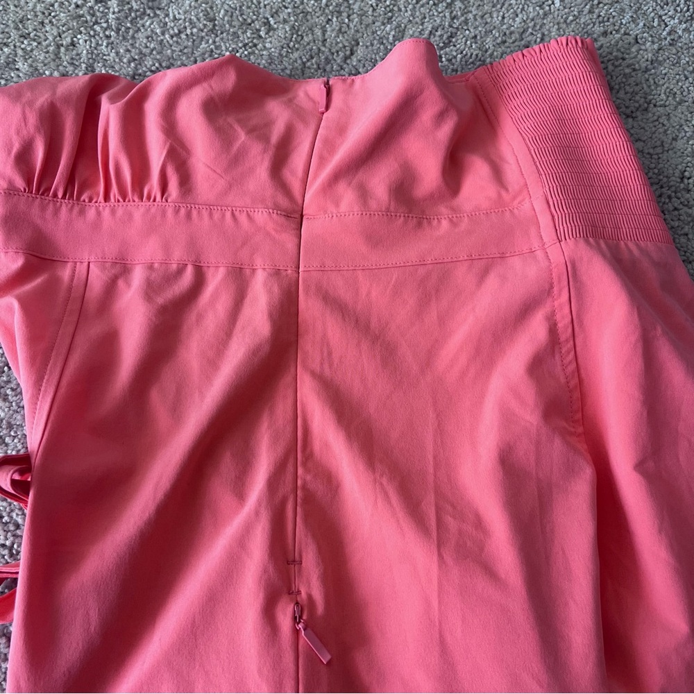 Athleta Pack Everywhere Dress 2 Light Coral Sunset - Picture 6 of 7